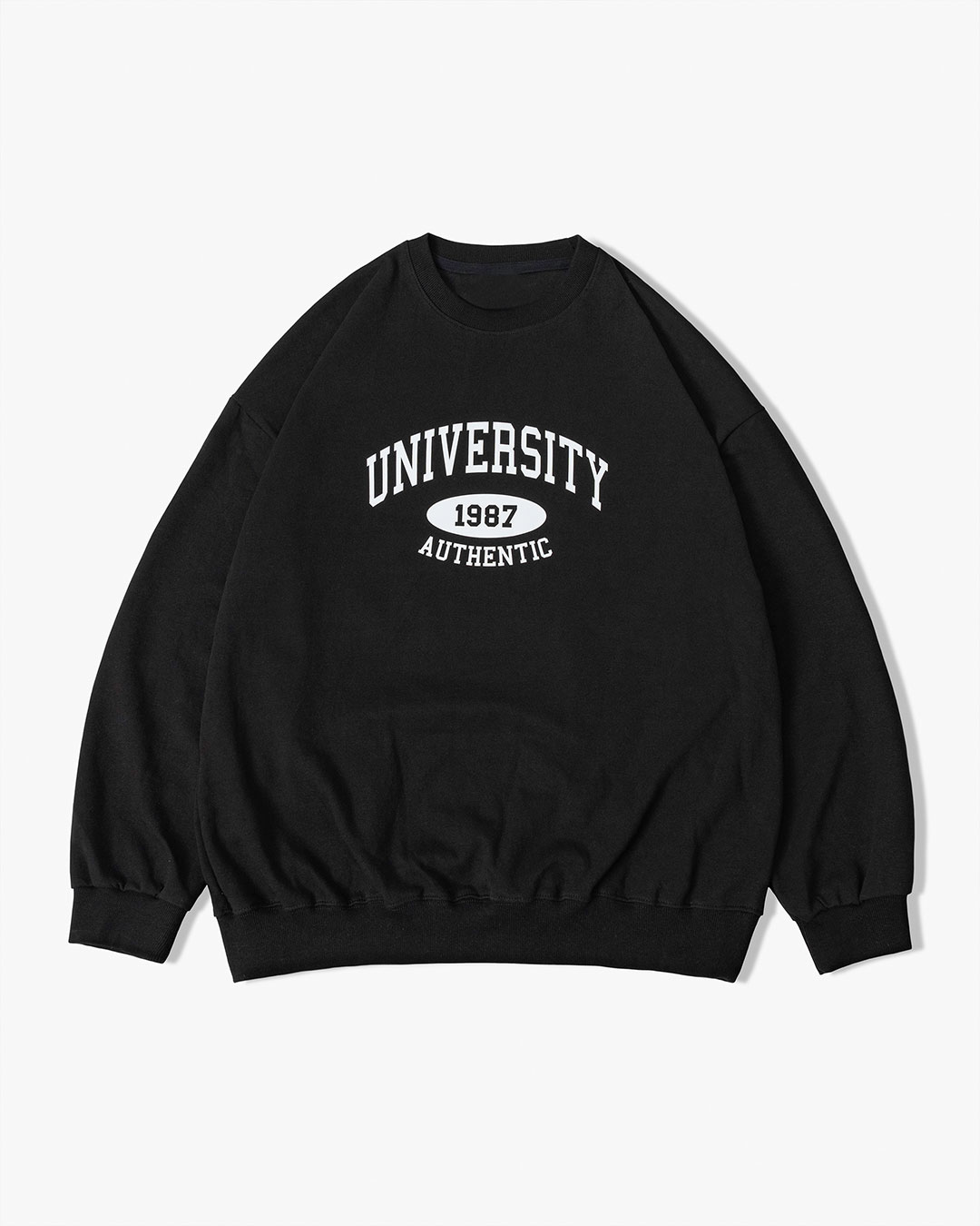 University Overfit mtm (Black)